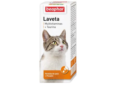 BEAPHAR Laveta con Taurina 50 ml Suplemento para Gatos Supply