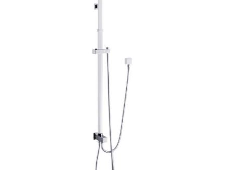 SHOWER ARM | Square Shower Station without Shower Head and Handheld Shower Fashion