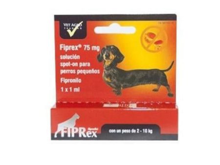 FIPREX S Pipeta Anti Garrapatas y Pulgas 75 mg para Perros For Sale