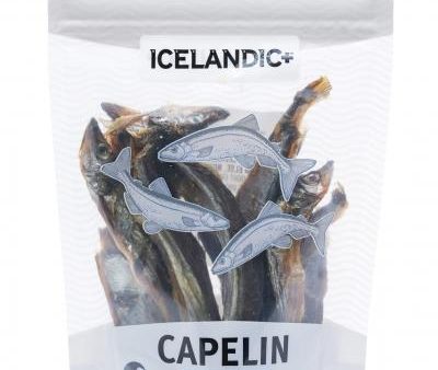 Icelandic Plus Whole Capelin Treat 2.5 oz. Online now