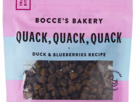 Bocce s Bakery Everyday Training Bites Quack Quack Duck 6 oz Bag Hot on Sale