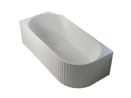 BATHTUB | GINA FLUTED LEFT CORNER Online