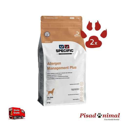 Comida SPECIFIC Allergen Management Plus COD-HY para Perros Fashion