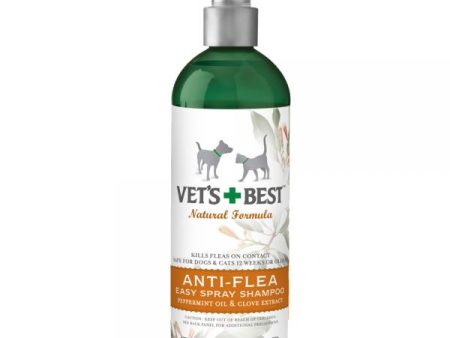 Vet s Best Natural Shampoo Anti-Flea Easy Spray 16 oz. Discount