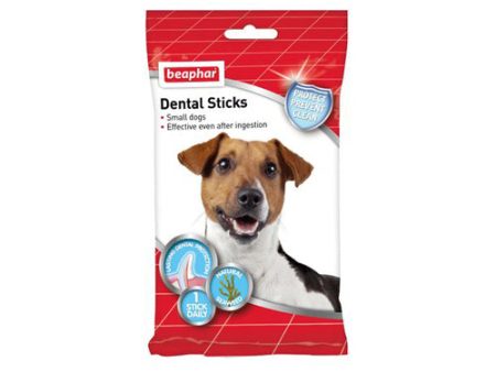 Snack Dental BEAPHAR Dental Sticks 7 Uds para Perros on Sale