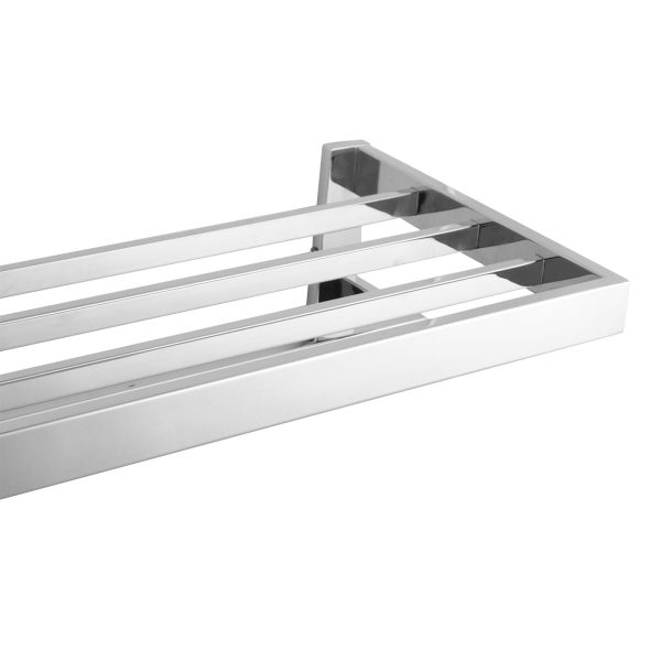 TOWEL RAIL | IVANO Series Chrome Double Towel Rack 600mm Online Hot Sale