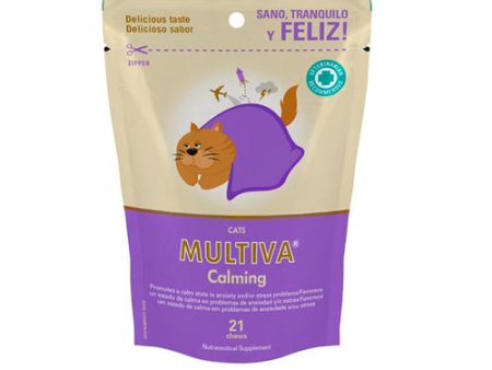 VETNOVA Multiva Calming Cats 21 Chews Suplemento Alimenticio para Gato Online