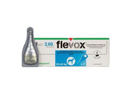 FLEVOX Pipetas Anti Pulgas y Garrapatas para Perros (20-40 Kg) Supply