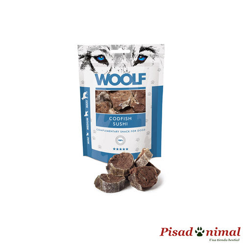 Snack Natural WOOLF Sushi de Bacalao 100 gr para Perros Online Hot Sale