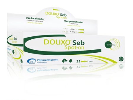 CEVA Douxo Seb Spot-On Pipetas Anti-Seborrea para Mascotas Online now