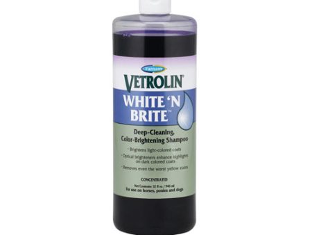 VETNOVA Vetrolin White n Brite 946 ml Champú para Perro y Caballo on Sale