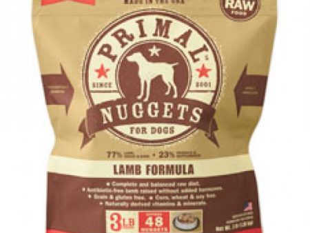 Primal Dog Nugget Lamb 3 lb. Fashion