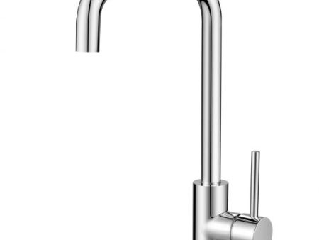 BASIN SINK MIXER | Electroplated Brass Swivel Spout Kitchen Mixer Tap Online Hot Sale