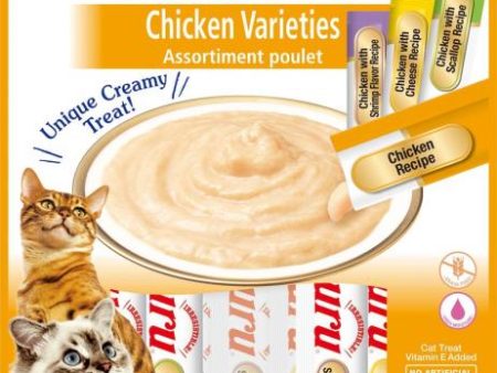 Ciao Cat Churu Purees Chicken Variety 20 Tube Bag Sale