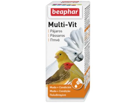 BEAPHAR Multi Vitaminas 20 ml Suplemento Vitamínico para Pájaros Cheap