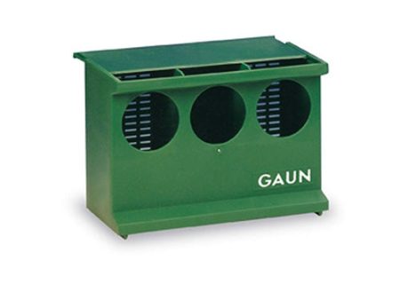 GAUN Comedero Tolva para Palomas Verde 3 Huecos 1 Kg Discount