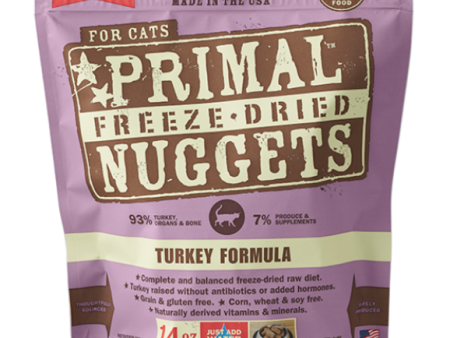 Primal Cat FD Turkey 14 oz. Online Hot Sale