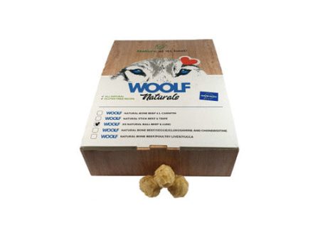 Snack Natural WOOLF Bolitas Ternera y Pulmón 900gr para Perros Hot on Sale