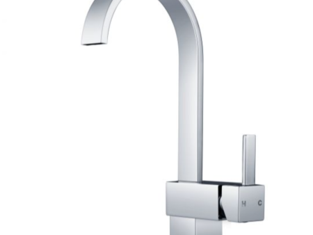 BASIN SINK MIXER | Gooseneck Chrome Kitchen Sink Mixer Tap For Sale