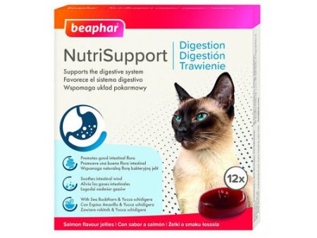 BEAPHAR Nutrisupport Digestión 12 Gominolas para Gatos on Sale