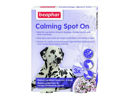 BEAPHAR Calming Spot On 3 x 0,7 ml Anti Estrés para Perros on Sale