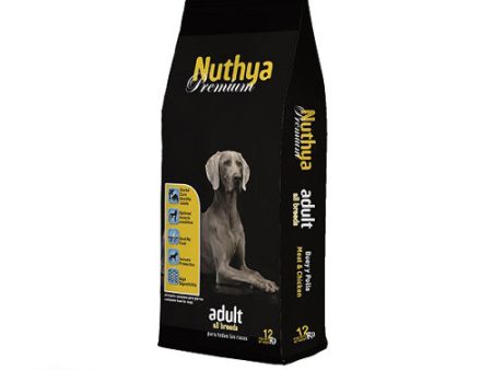 Comida NUTHYA Premium Adult 12 Kg para Perros Adultos Supply