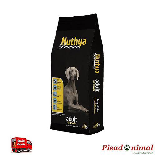 Comida NUTHYA Premium Adult 12 Kg para Perros Adultos Supply