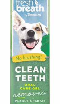 Tropiclean Clean Teeth Oral Care Gel 2 oz. For Sale