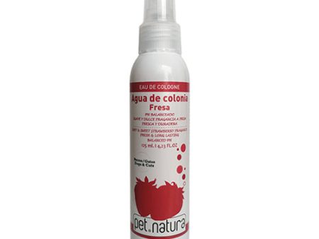 PETNATURA Agua de Colonia Fragancia a Fresa para Mascotas Supply