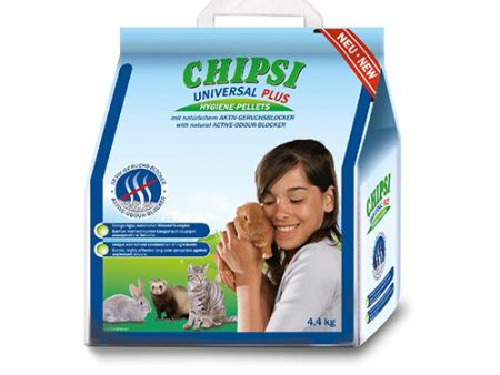 JRS CHIPSI Universal Plus 8 L Lecho Higiénico en Pellets para Mascotas For Discount