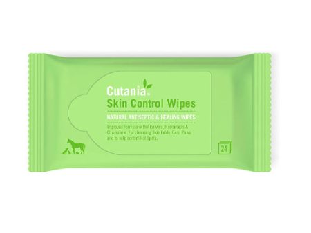 VETNOVA Cutania Skin Control Wipes 24 Uds Toallitas para Mascotas Online Sale