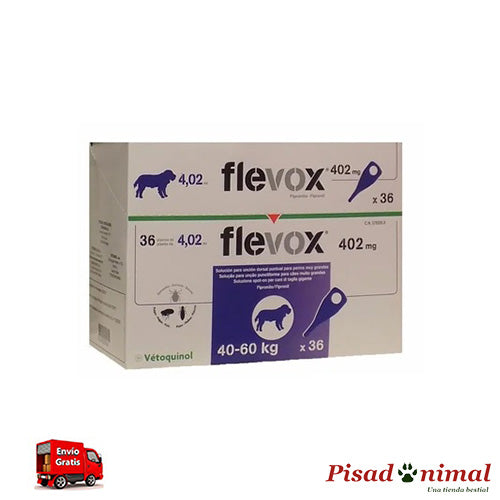 FLEVOX Pipetas Anti Pulgas y Garrapatas para Perros (40-60 Kg) Online